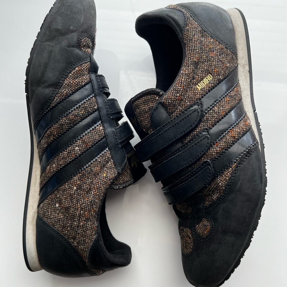 adidas Black and Brown Women's Sneakers, Twead, Size 9